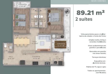 Apartamento, 2 quartos, 88 m² - Foto 5