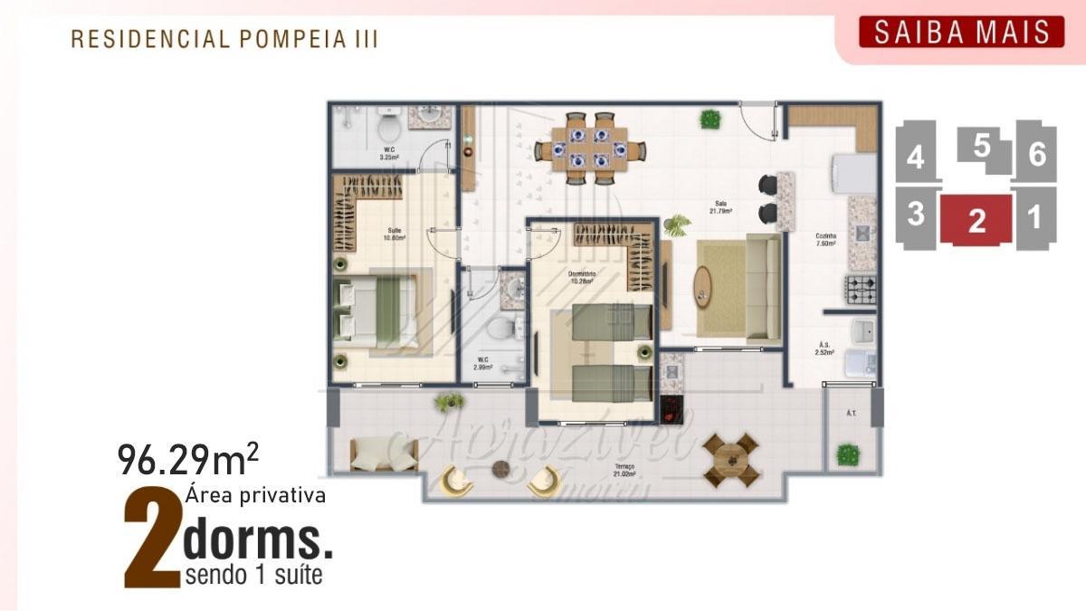 Apartamento, 2 quartos, 65 m² - Foto 16