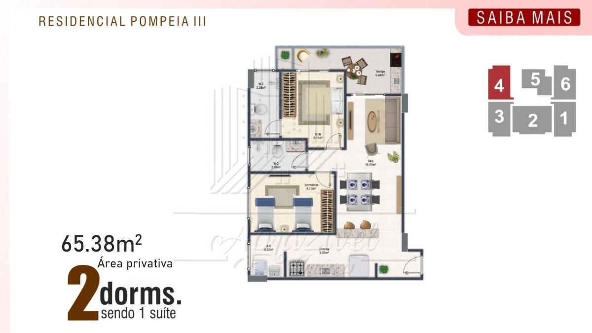 Apartamento, 2 quartos, 65 m² - Foto 18