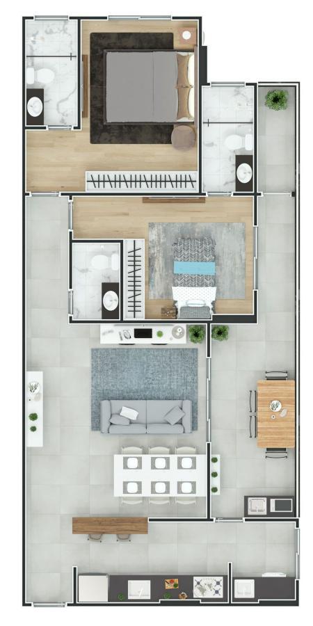 Apartamento, 2 quartos, 84 m² - Foto 19