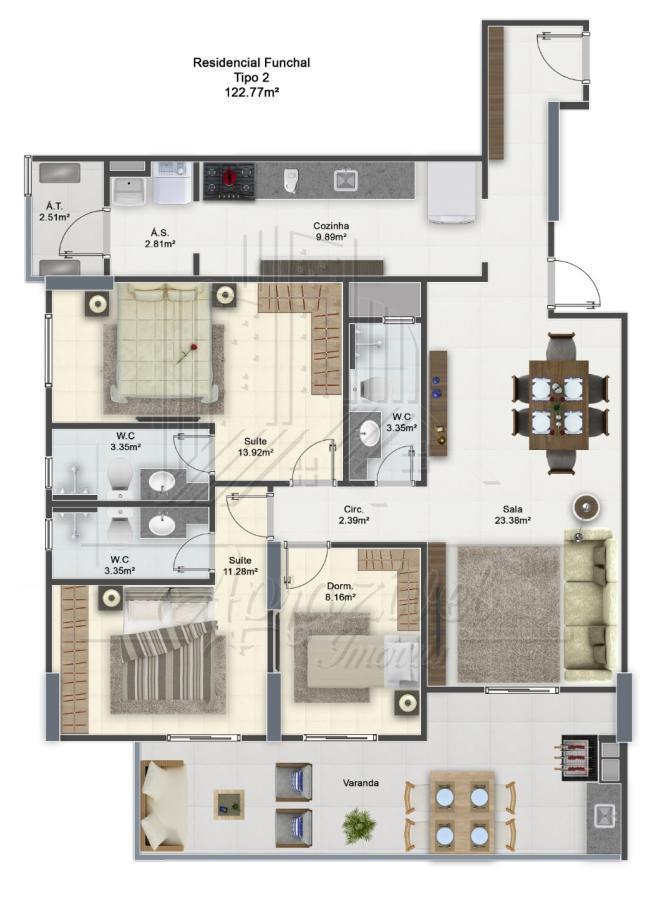 Apartamento, 2 quartos - Foto 21