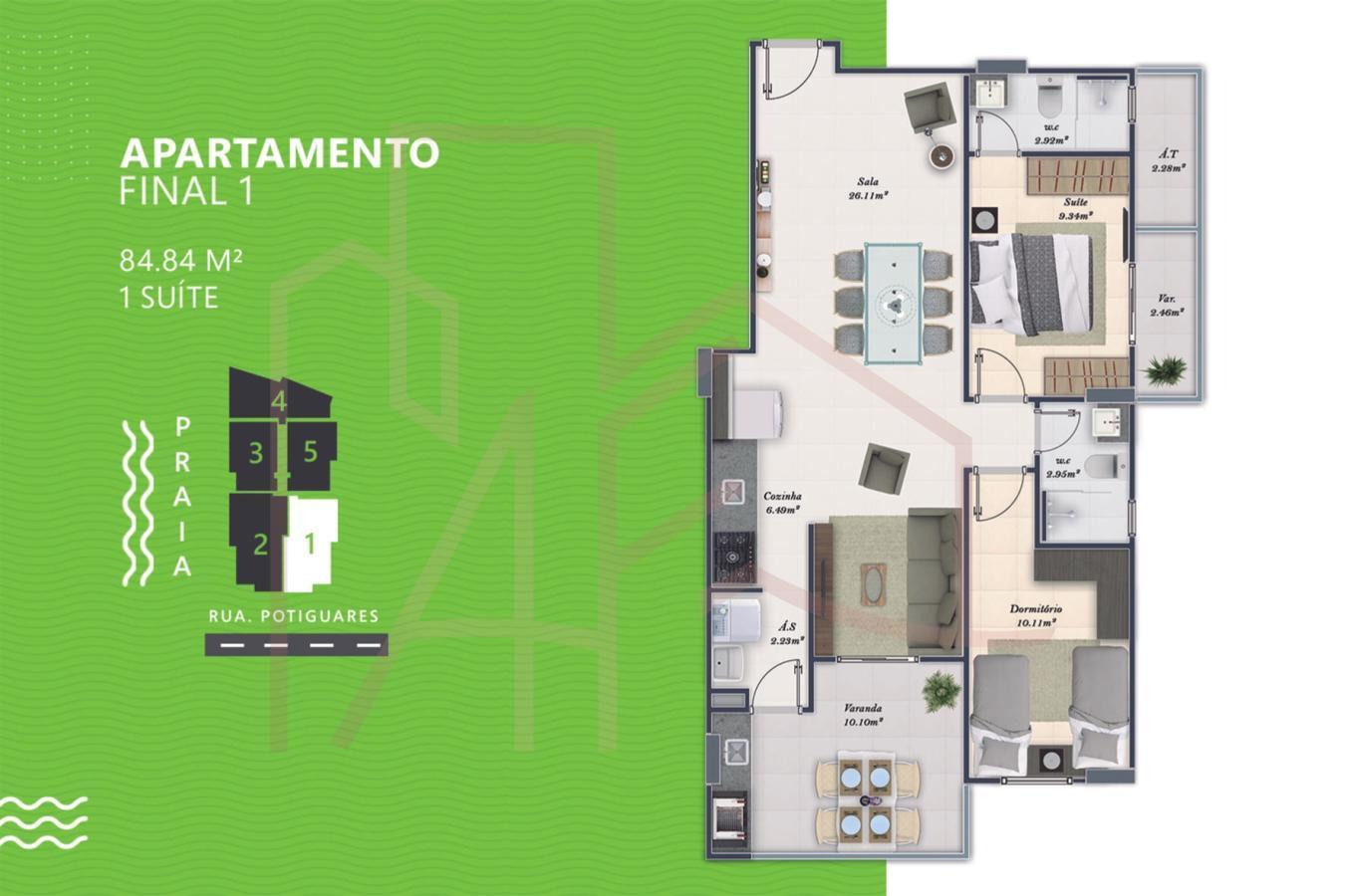 Apartamento, 2 quartos, 84 m² - Foto 14