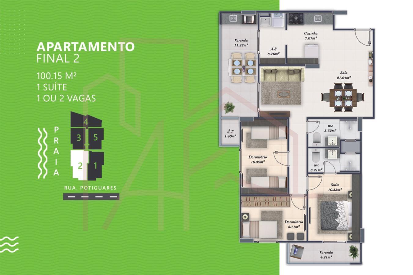 Apartamento, 2 quartos, 84 m² - Foto 15