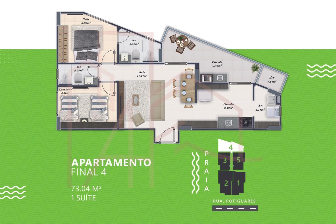 Apartamento, 2 quartos, 84 m² - Foto 17