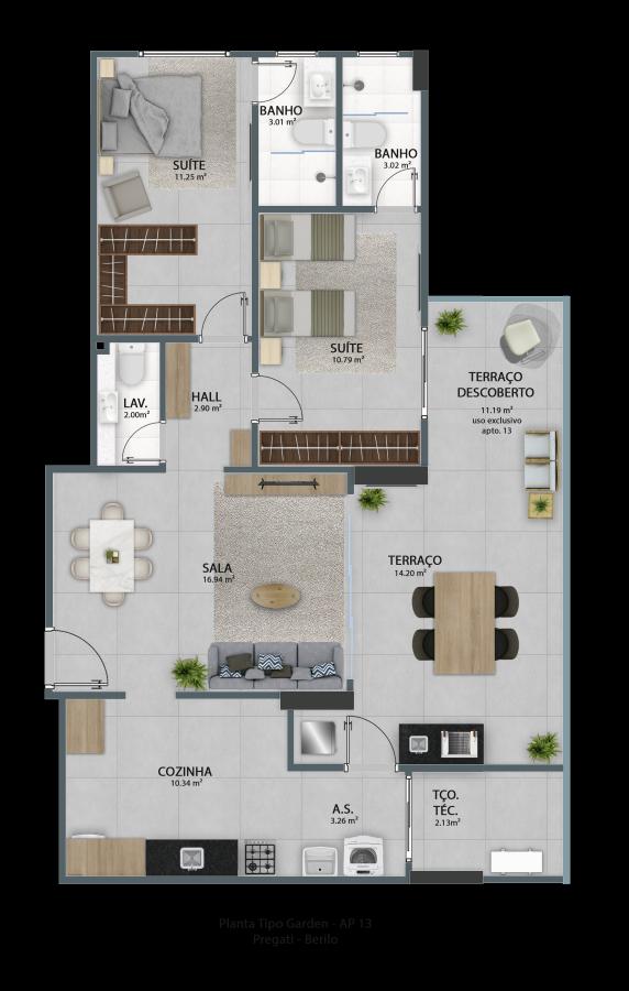 Apartamento, 2 quartos - Foto 41