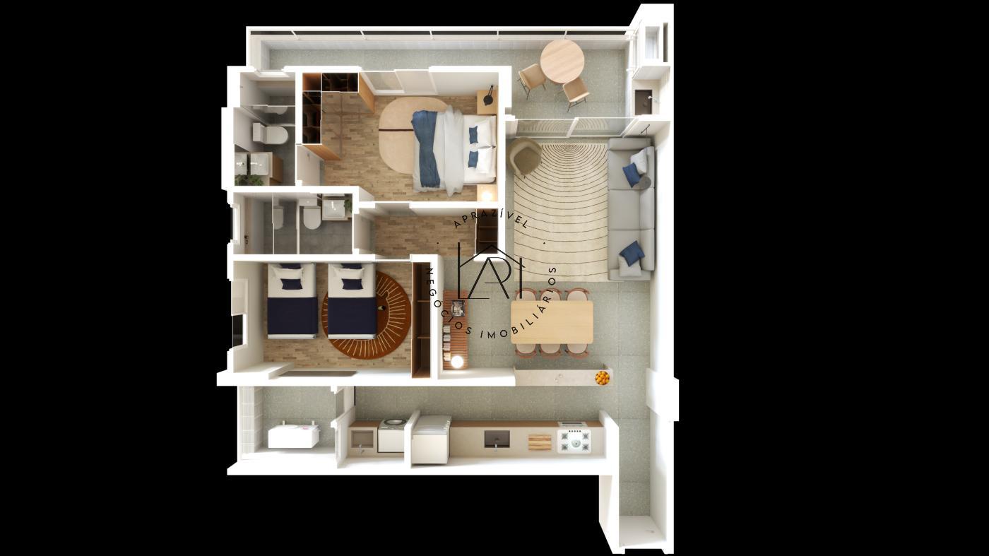 Apartamento, 2 quartos - Foto 14