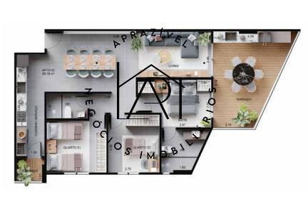 Apartamento, 3 quartos, 98 m² - Foto 5