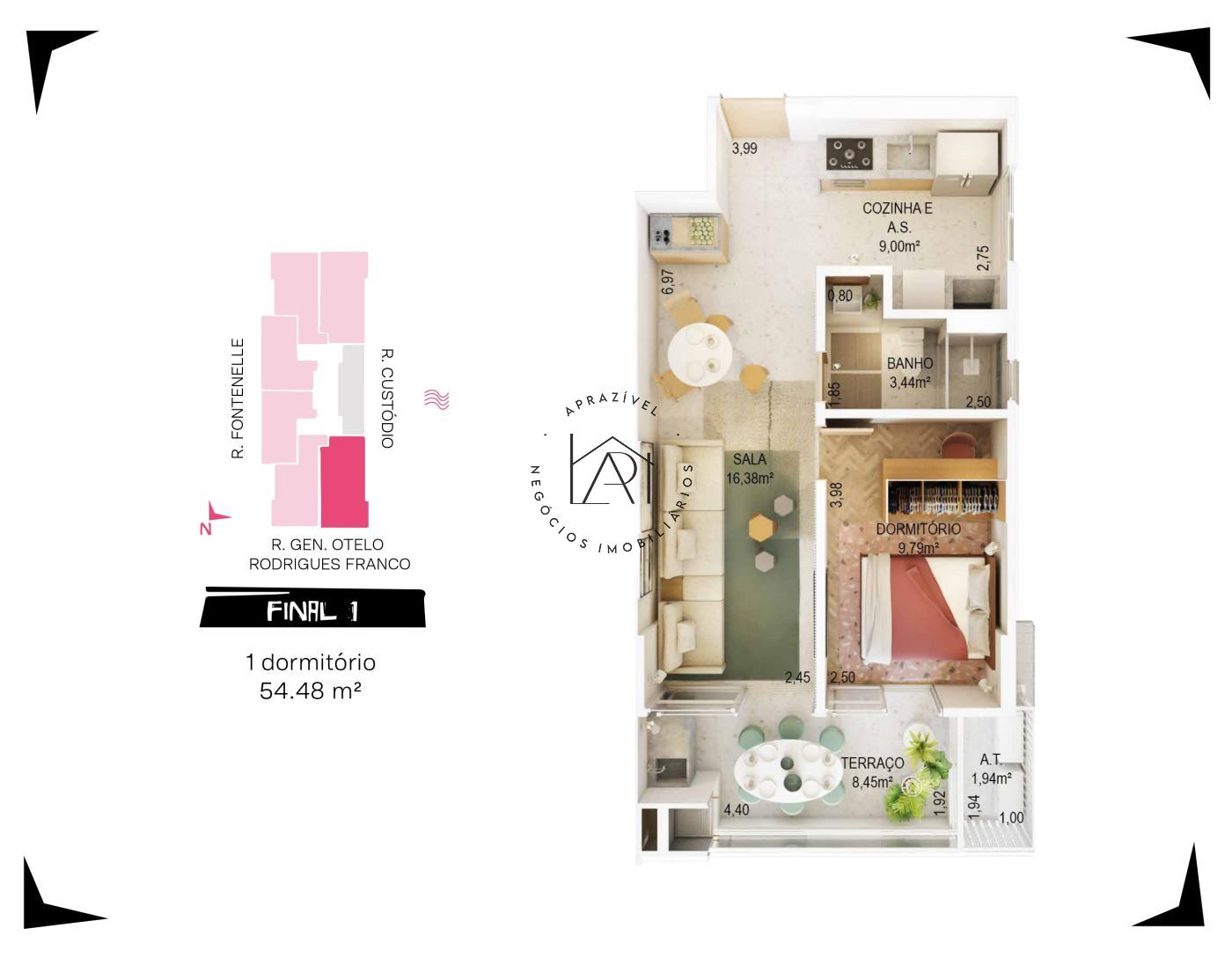 Apartamento, 1 quarto, 47 m² - Foto 24
