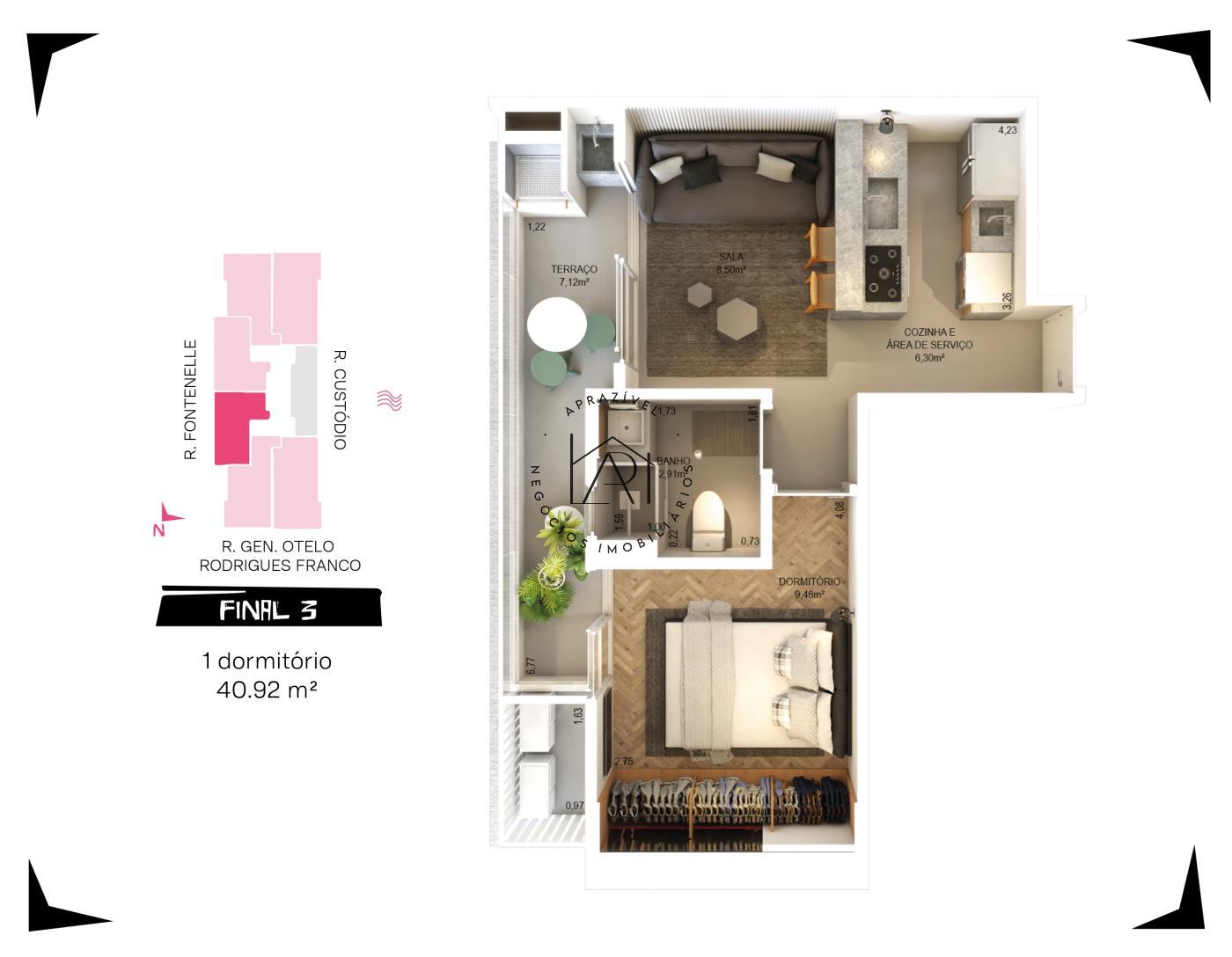Apartamento, 1 quarto, 47 m² - Foto 26