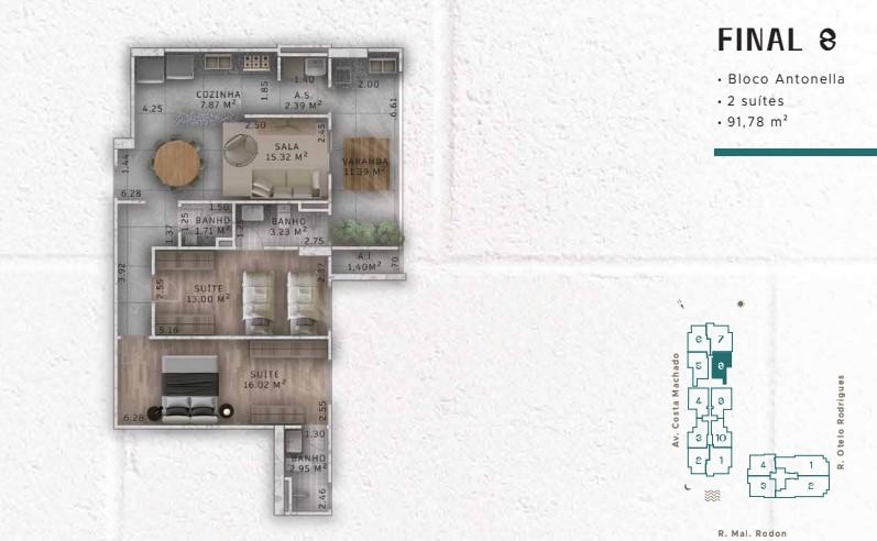 Apartamento, 2 quartos, 85 m² - Foto 33