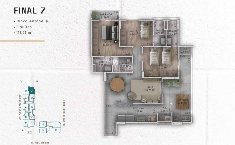 Apartamento, 2 quartos, 85 m² - Foto 32