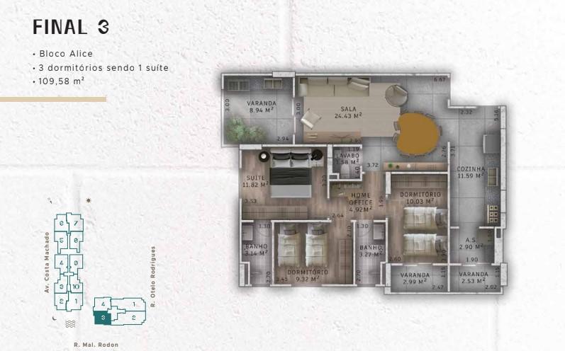 Apartamento, 2 quartos, 85 m² - Foto 38