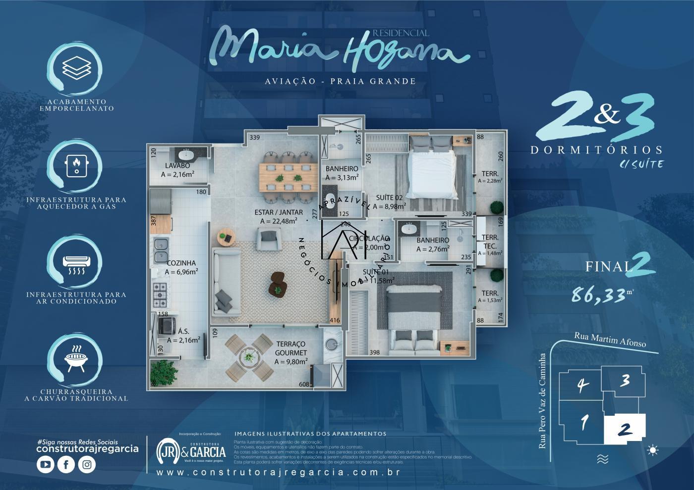 Apartamento, 2 quartos, 86 m² - Foto 14