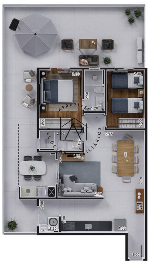 Apartamento, 2 quartos, 73 m² - Foto 48