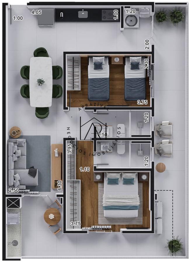 Apartamento, 2 quartos, 73 m² - Foto 46