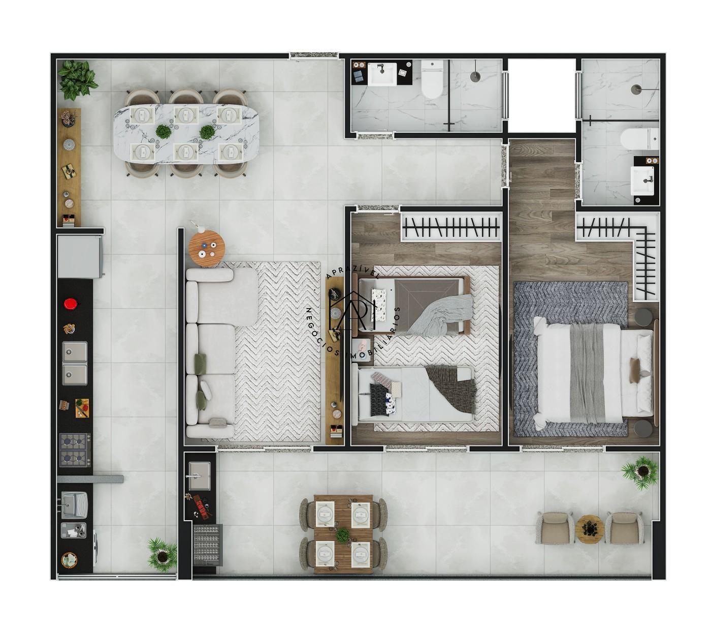 Apartamento, 2 quartos, 81 m² - Foto 17