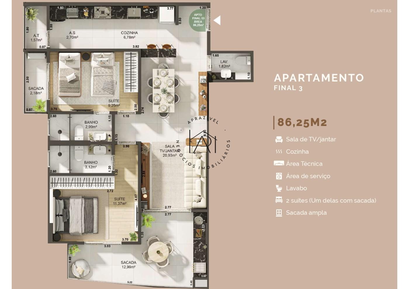 Apartamento, 2 quartos, 80 m² - Foto 25