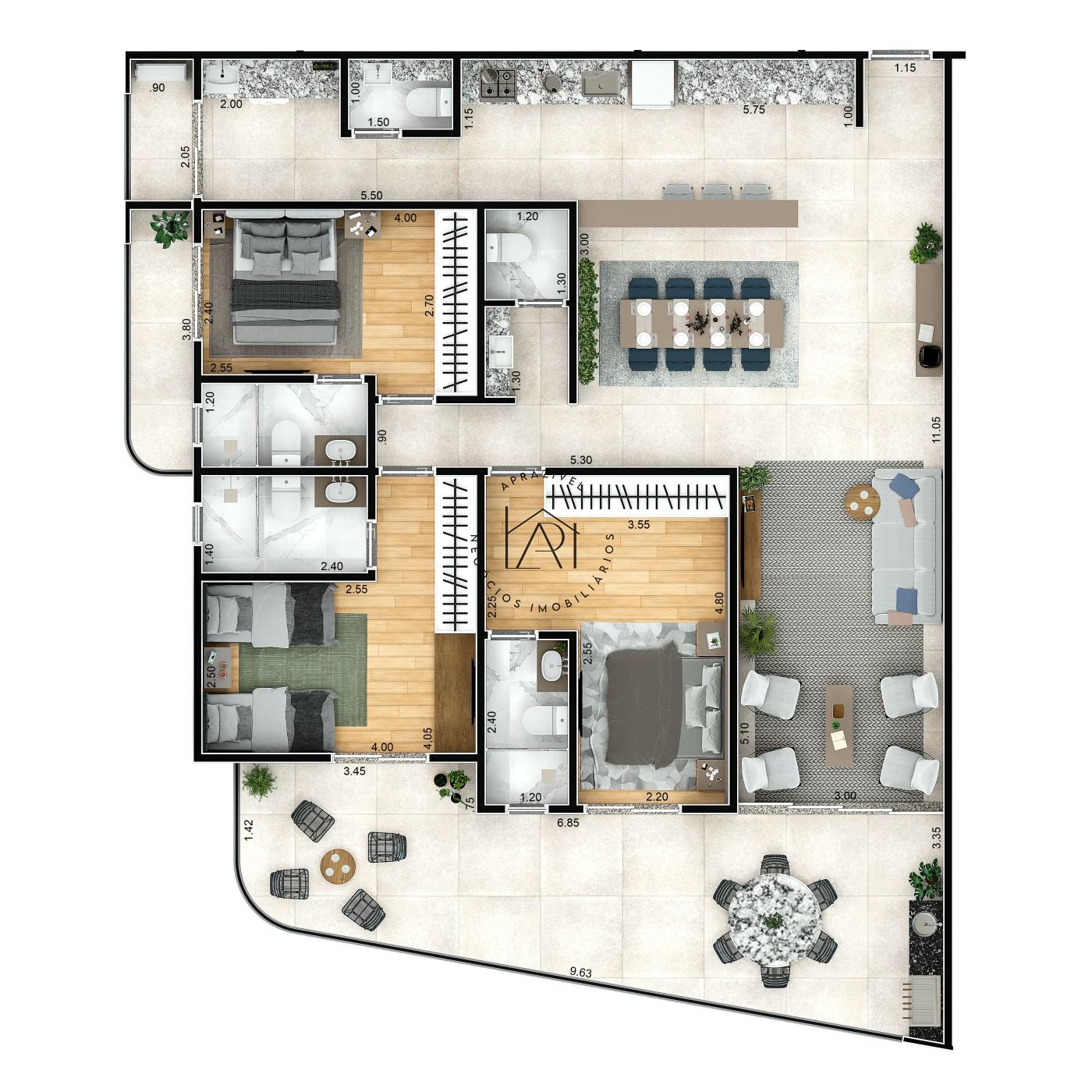 Apartamento, 2 quartos - Foto 46