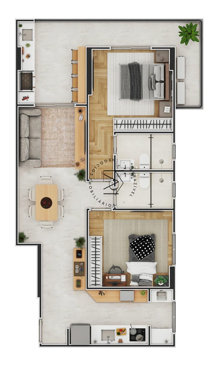 Apartamento, 2 quartos - Foto 30