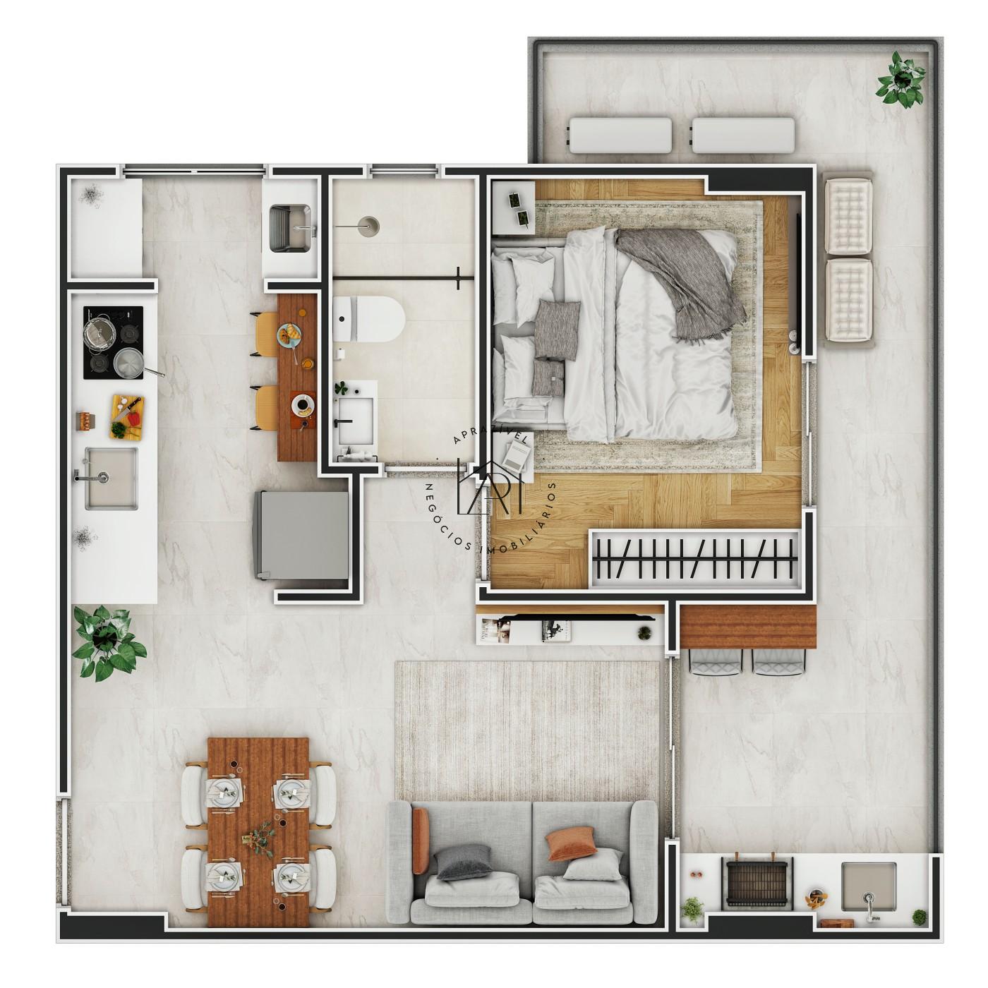 Apartamento, 2 quartos - Foto 31