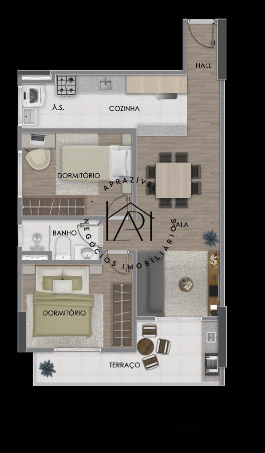 Apartamento, 1 quarto, 38 m² - Foto 13