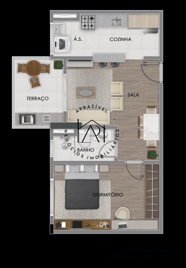 Apartamento, 1 quarto, 38 m² - Foto 14