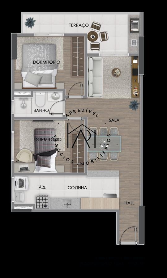 Apartamento, 1 quarto, 38 m² - Foto 18
